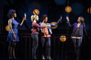 Kyra Faith, Janine DiVita, Tamyra Gray, and Jackie Burns in If/Then.