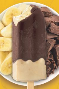 Banana Cinnamon & Cream Dipped in Dark Chocolate